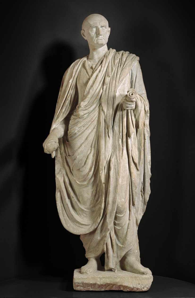 Staty av Cicero (marmor) av Roman