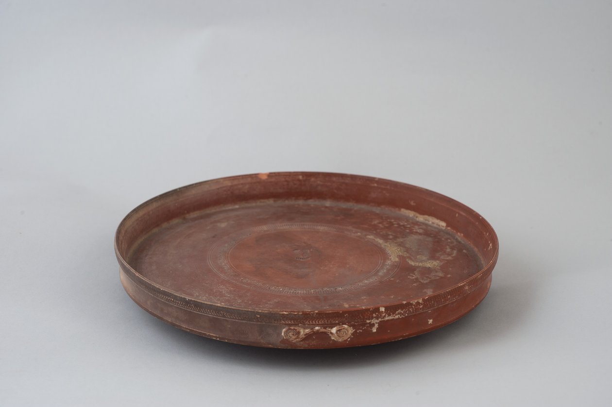 Terra Sigillata maträtt (terrakotta) av Roman