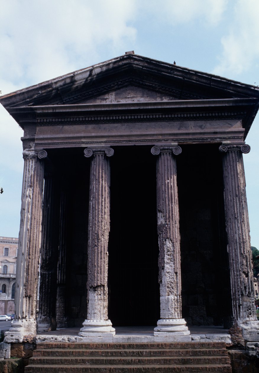 Portunus tempel av Roman