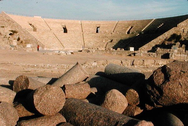 Utsikt över teatern av Roman