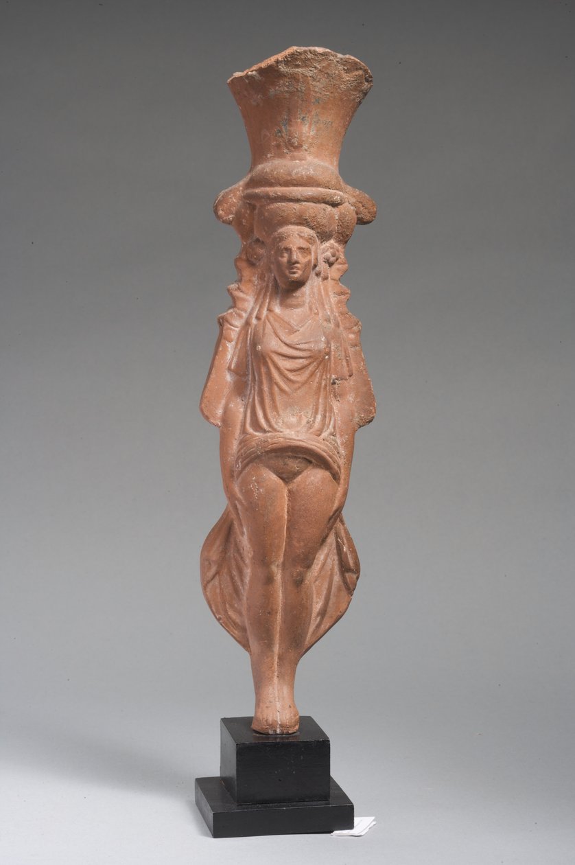 Romansk-egyptiskt kärl i form av Isis-Afrodite (terrakotta) av Roman Imperial Period