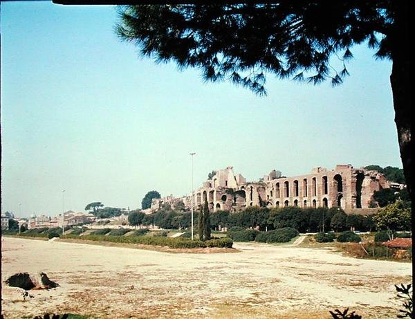 Utsikt över Circus Maximus av Roman Roman