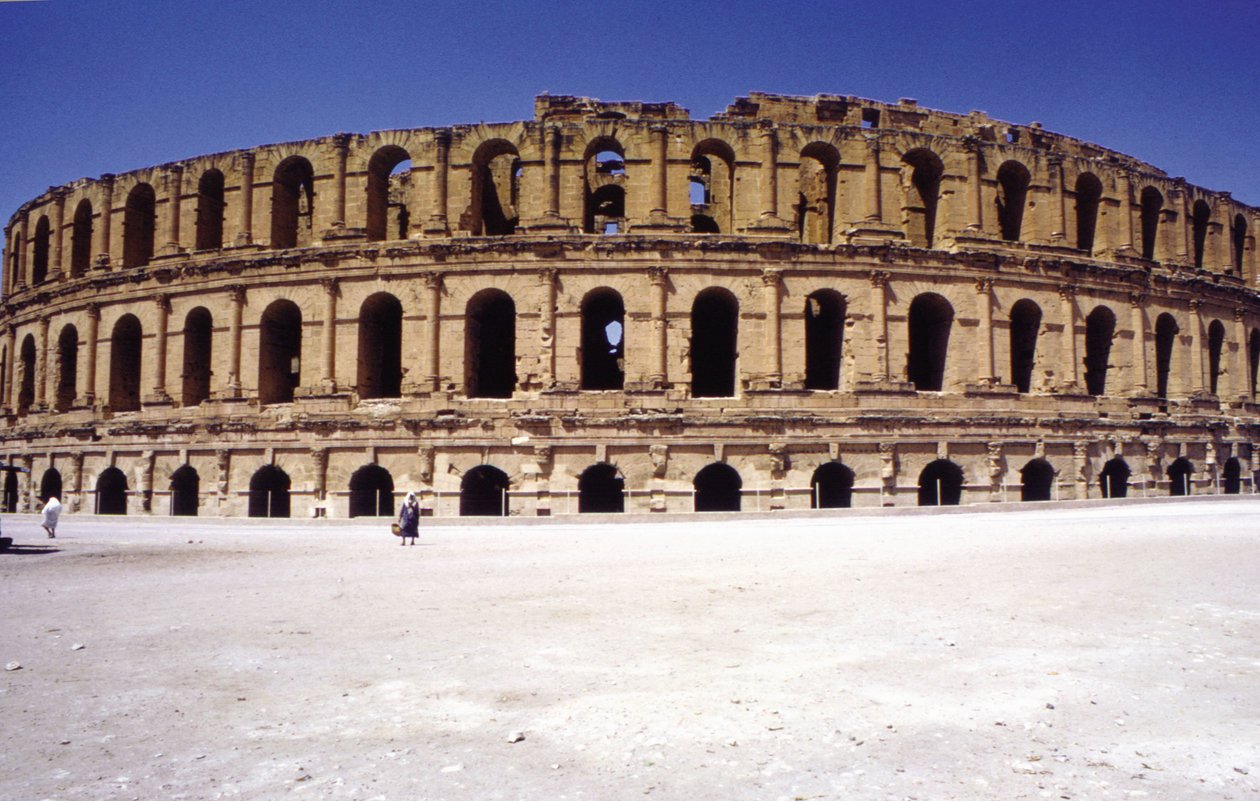 Amfiteatern i El-Djem (Tunisien). av Roman