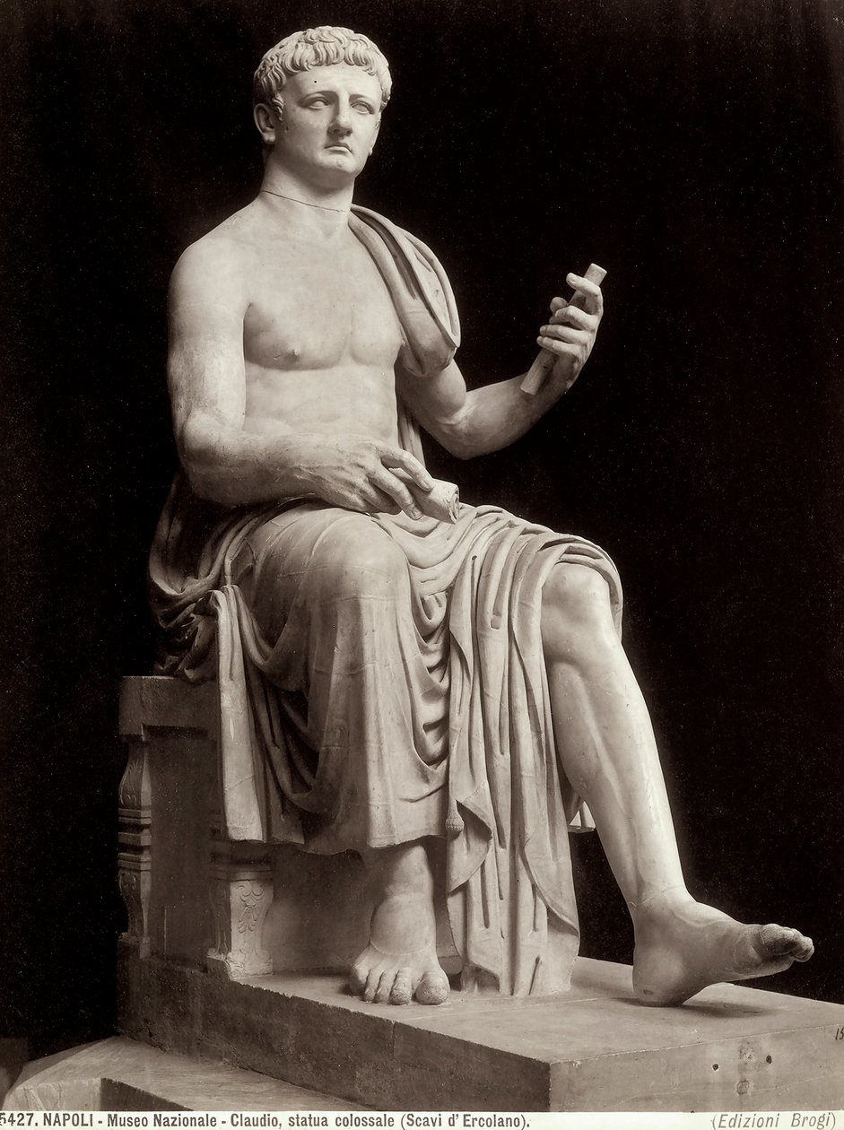 Kejsar Claudius (marmor) av Roman