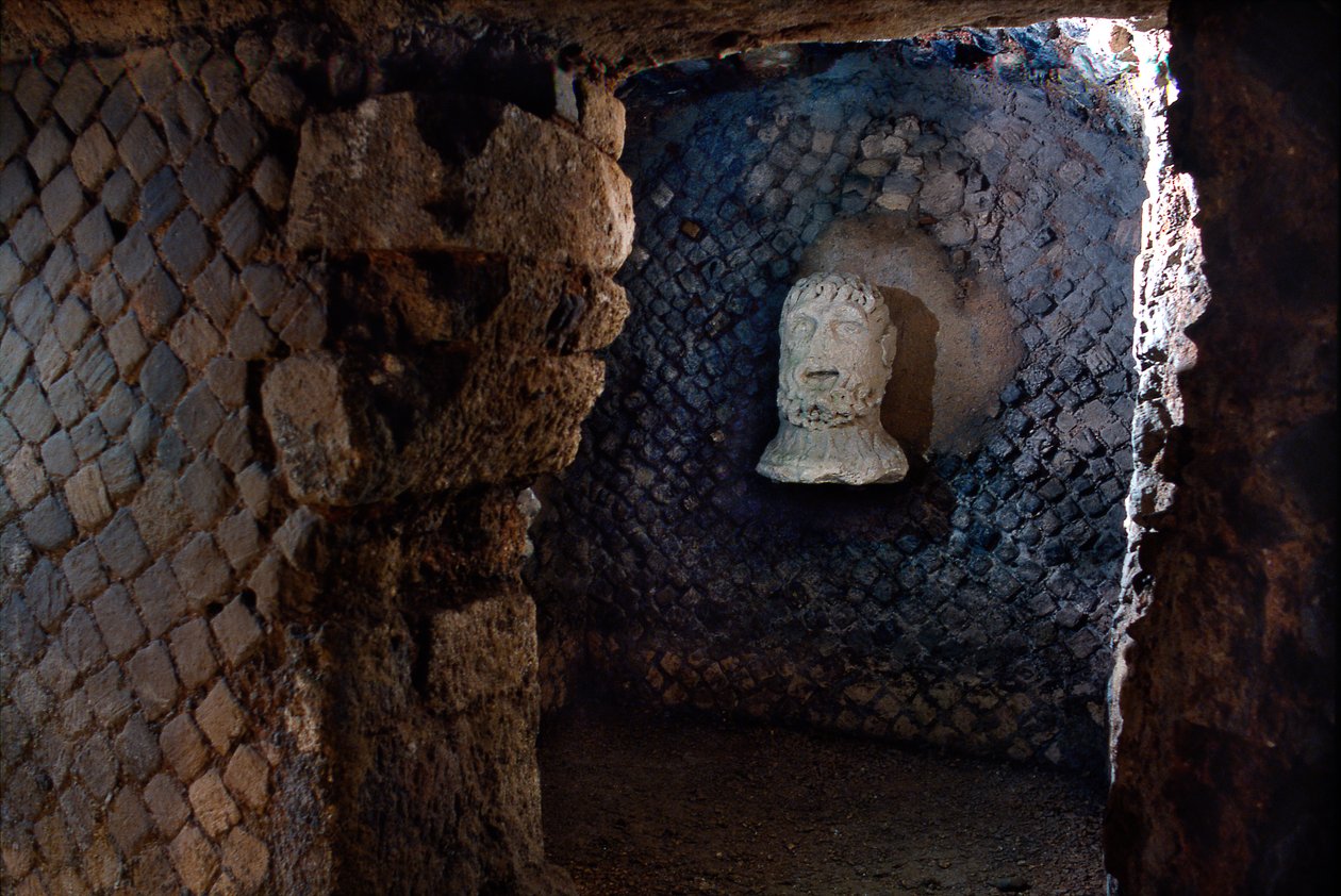 Spannmålsmagasinet i Narbonne, Frankrike (romersk konst av Roman