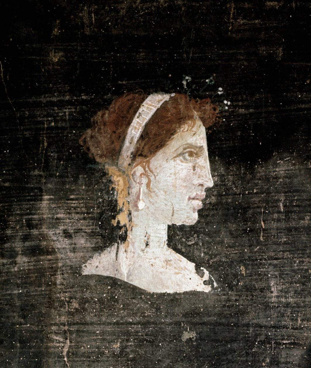 Porträtt av en kvinna förmodligen Cleopatra av Roman