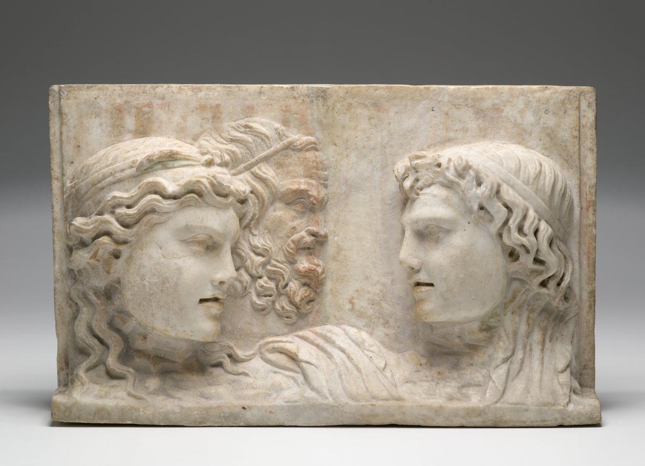 Relief, ca 100 f.Kr. - 100 e.Kr. (marmor) av Roman