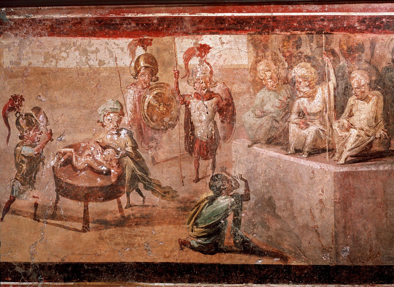 Salomos dom (fresk av Roman