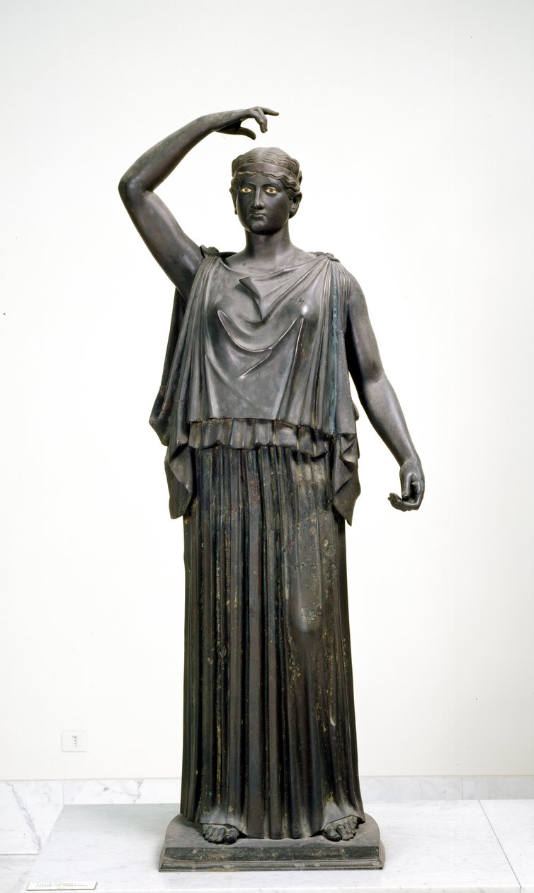 Staty av Danaid, c.50 f.Kr. (brons) av Roman