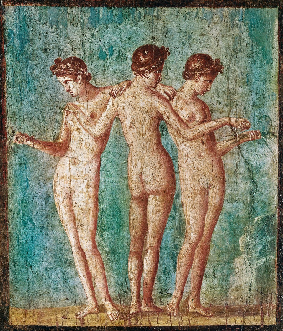 De tre nåderna (fresk av Roman