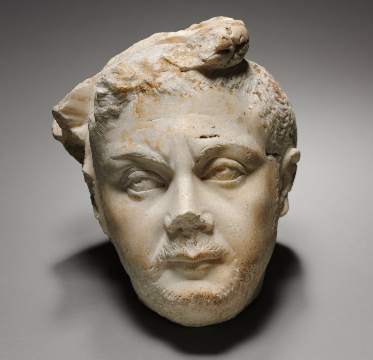 Chef för Trajanus av Roman Imperial Period