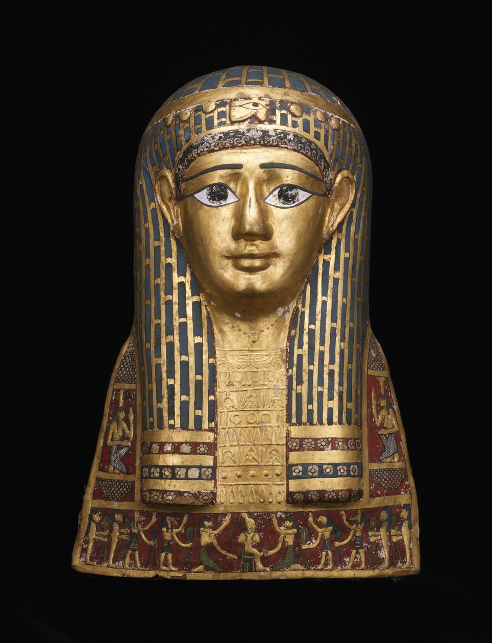 Mummy Head Cover, 1:a århundradet f.Kr av Roman Period Egyptian