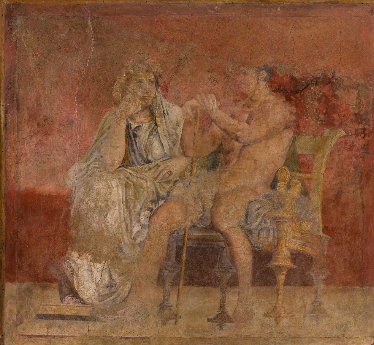 Sittande par, c.50–40 f.Kr. av Roman Republican Period