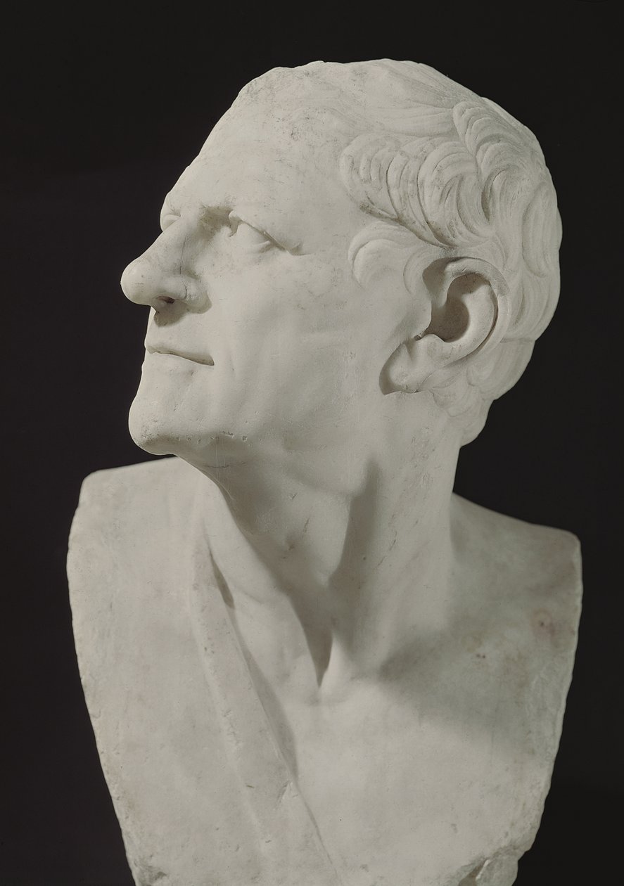 Lysimachus, kung av Thrakien (marmor) av Roman Roman