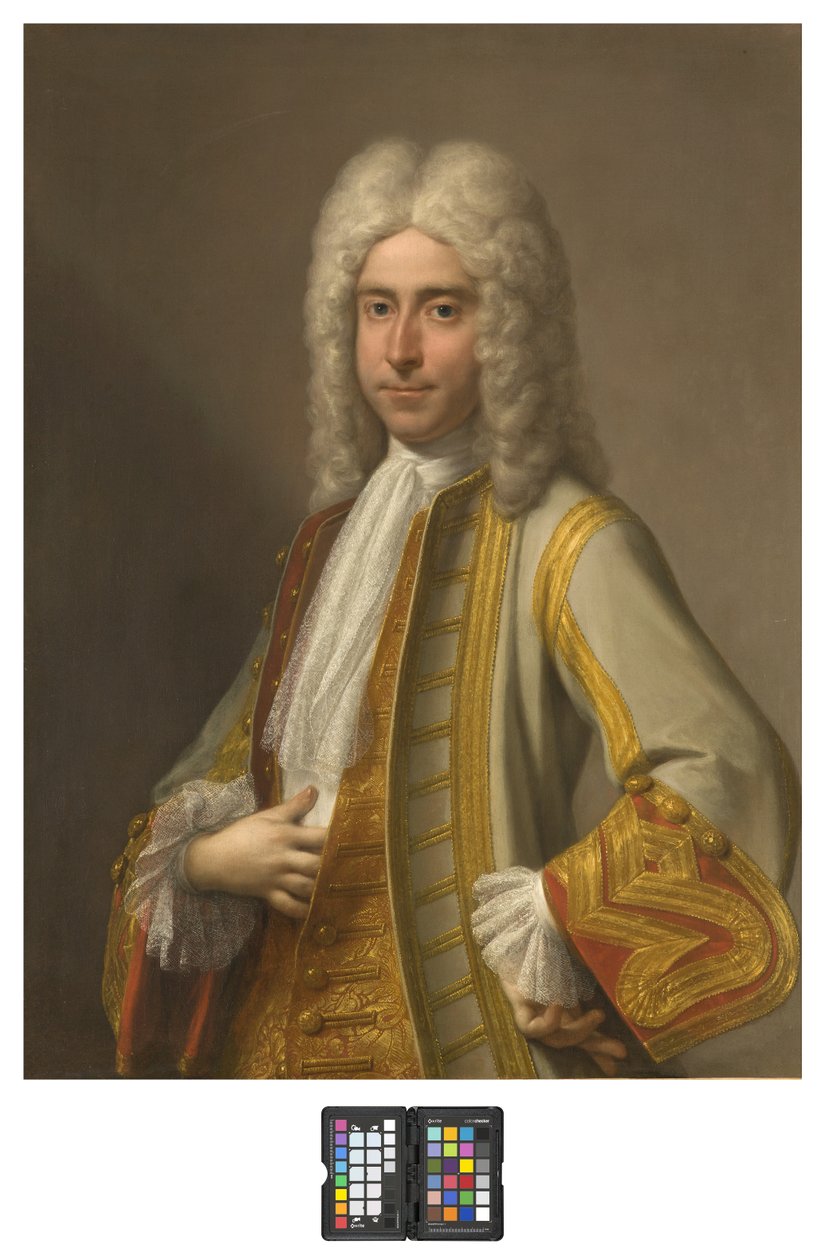 Porträtt av en gentleman av Roman School