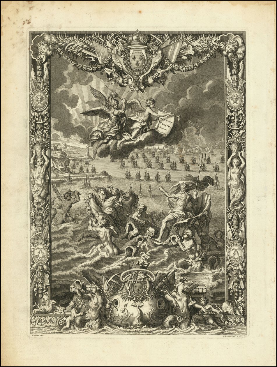 Le Neptune Francois av Romeyn de Hooghe