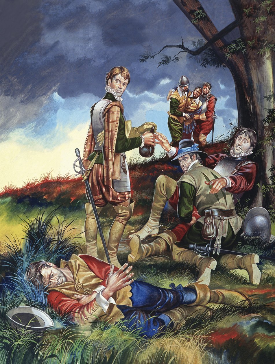 Sir Philip Sidney av Ron Embleton