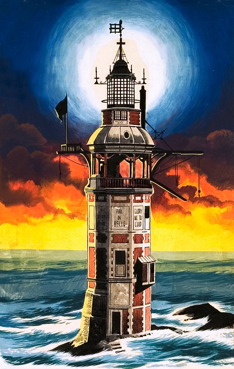 Eddystone-fyren av Ron Embleton