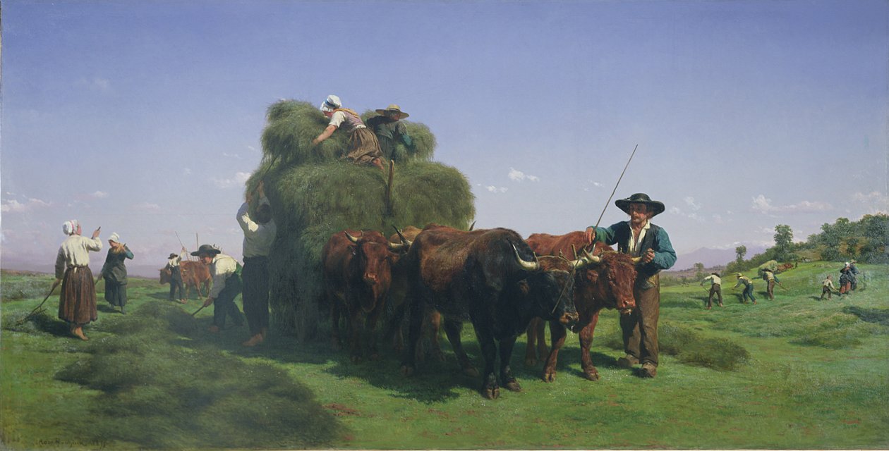 Höslagning, Auvergne av Rosa Bonheur