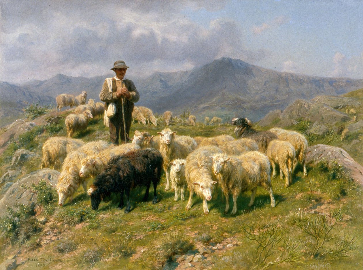 Herde i Pyrenéerna av Rosa Bonheur