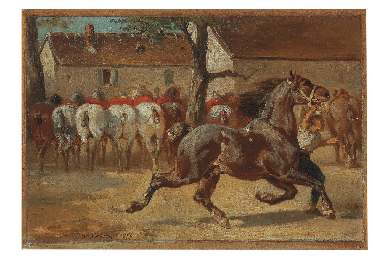 Trav en häst av Rosa Bonheur