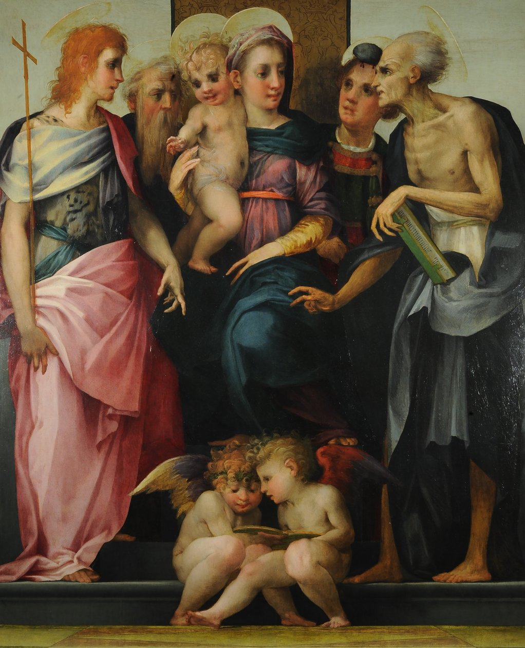 Ängelmusiker av Rosso Fiorentino