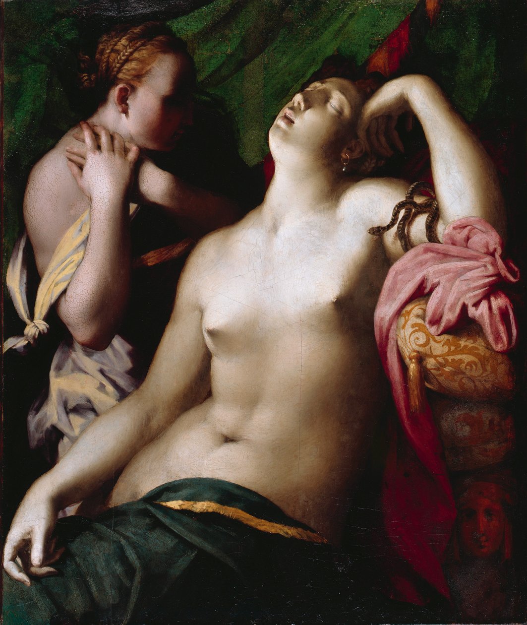 Cleopatras död av Rosso Fiorentino