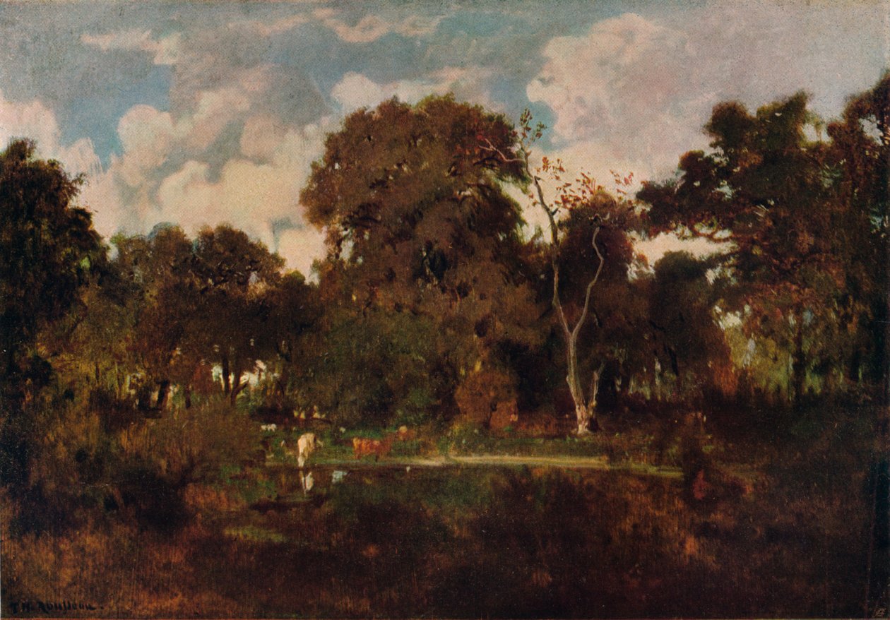 Skogen i Fontainebleau, 1906-7. av Rousseau