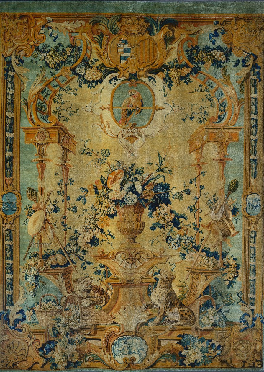 Tvålfabrik Panel: Höst av Royal Savonnerie Manufactory, Chaillot Workshops