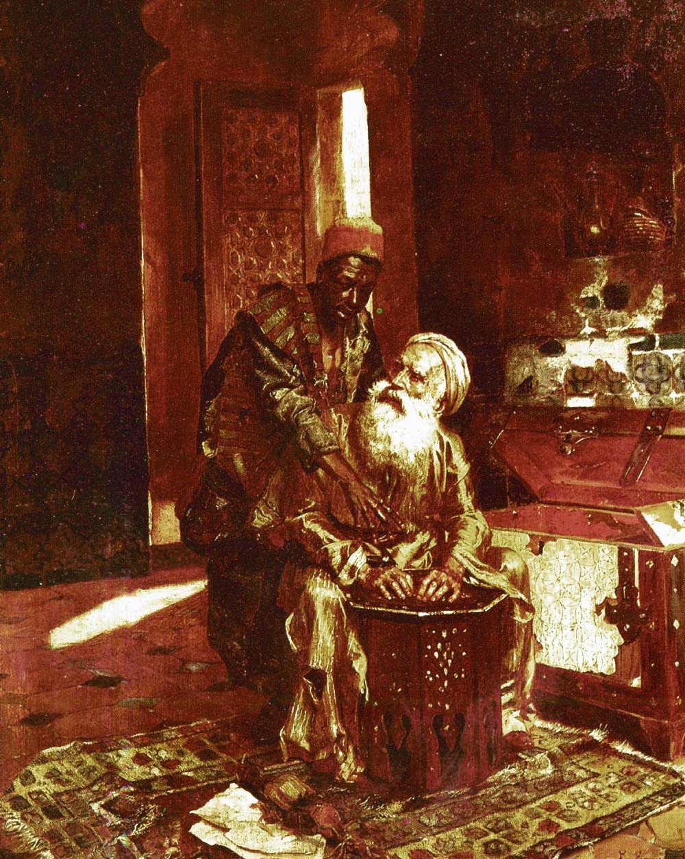 The Money Changer av Rudolphe Ernst