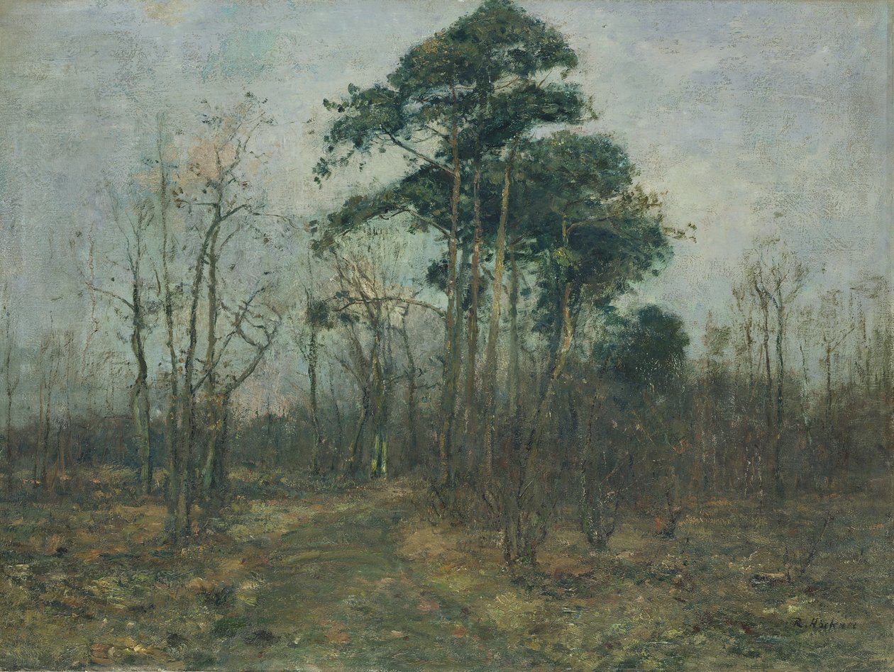 Parklandskap: Skog på våren av Rudolf Hockner