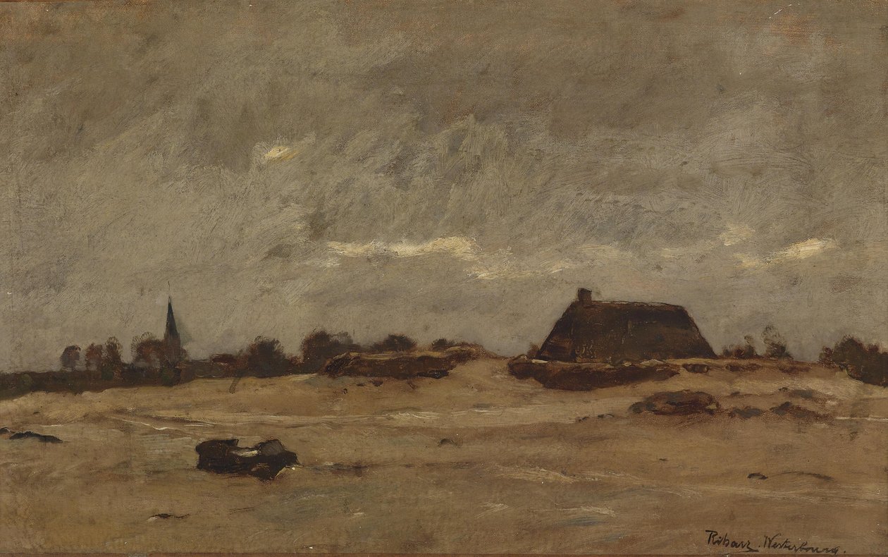 Abendstimmung in Westerland av Rudolf Ribarz