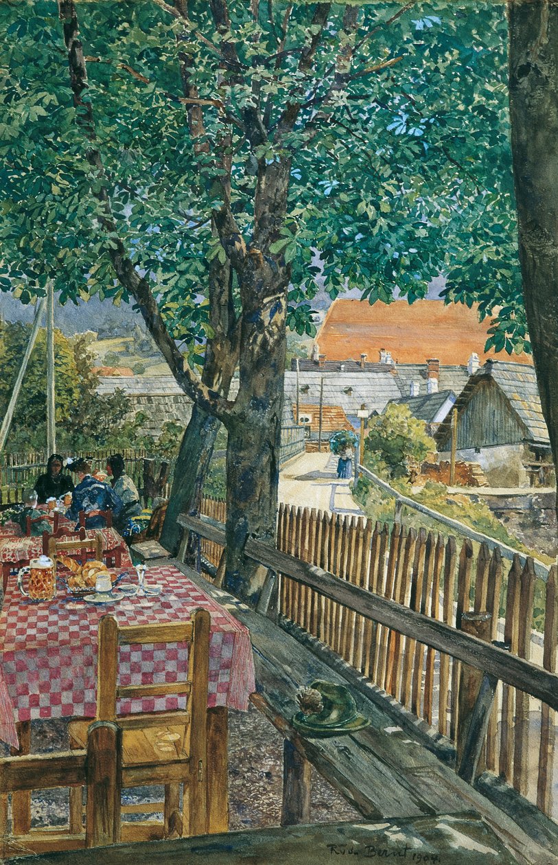 krogträdgård av Rudolf Bernt