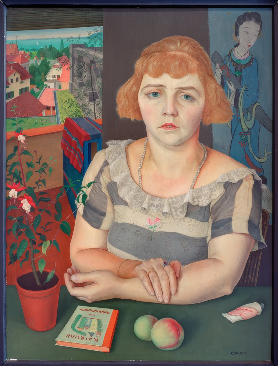 Porträtt av Ilse av Rudolf Wacker