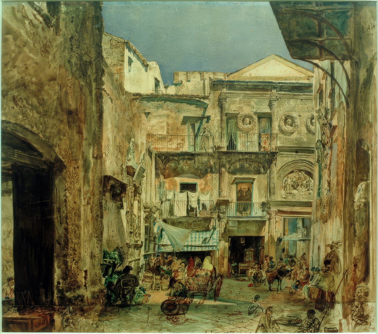 Palermo av Rudolf von Alt
