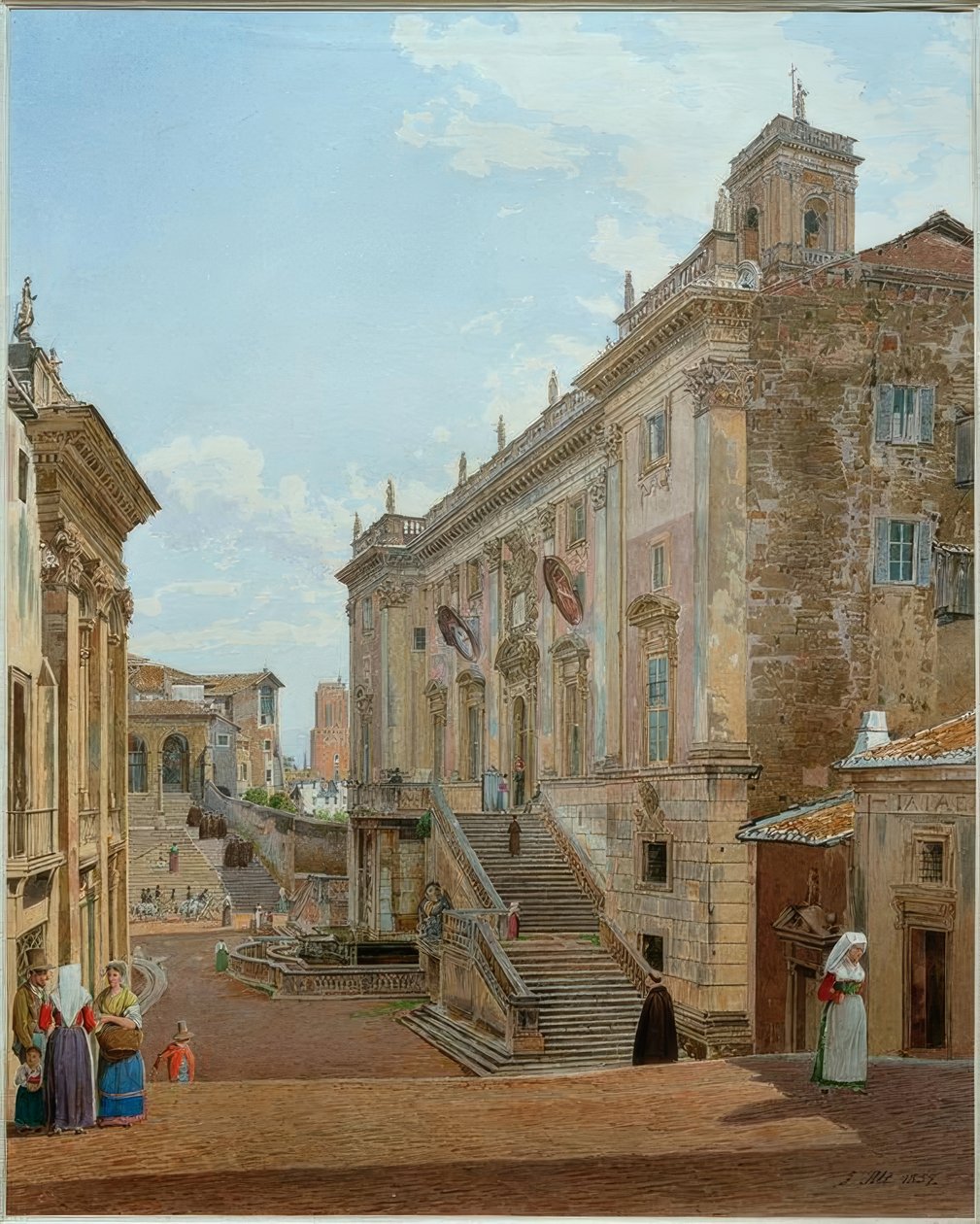 Rom / Rom (Italien), av Rudolf von Alt