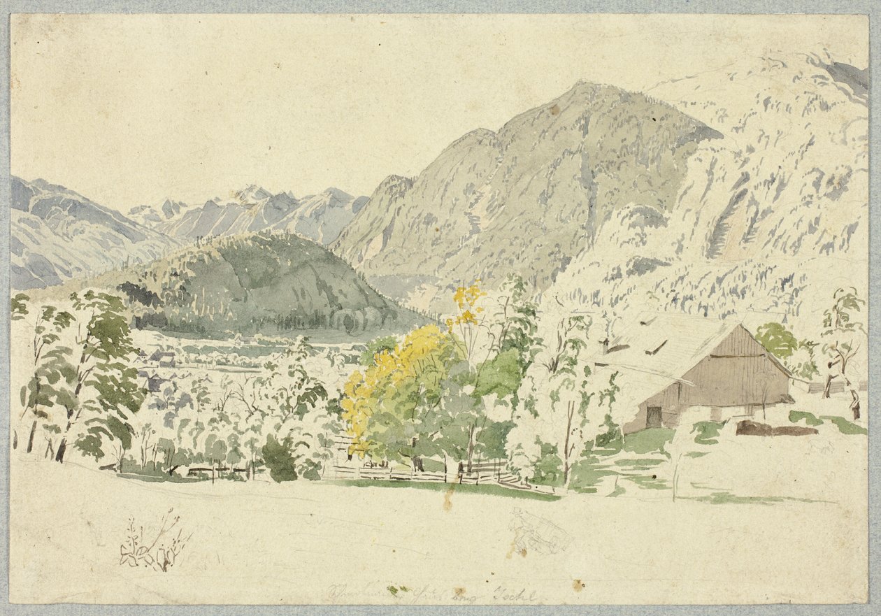 Schmolnau Nära Ischl av Rudolf von Alt