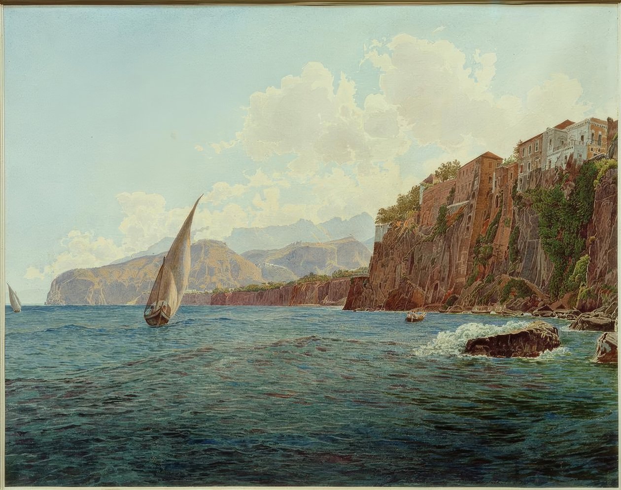 Sorrento / Sorrento (Kampanien, Italien). av Rudolf von Alt