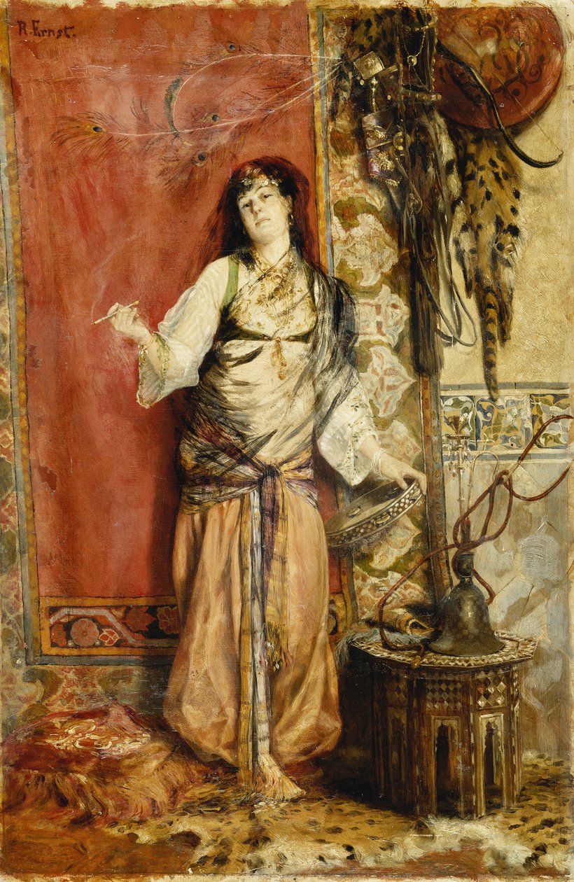 Odalisken, av Rudolphe Ernst