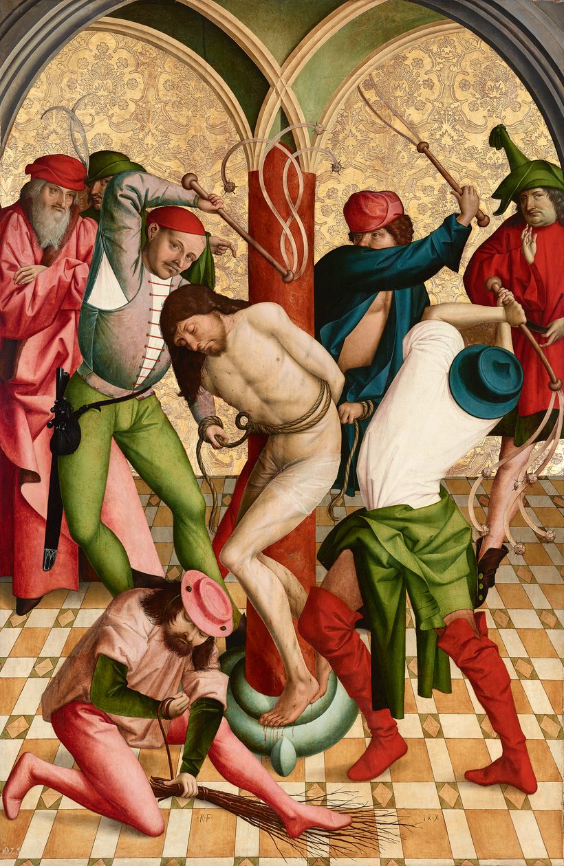 Kristi flagellation av Rueland Frueauf d. Ä.