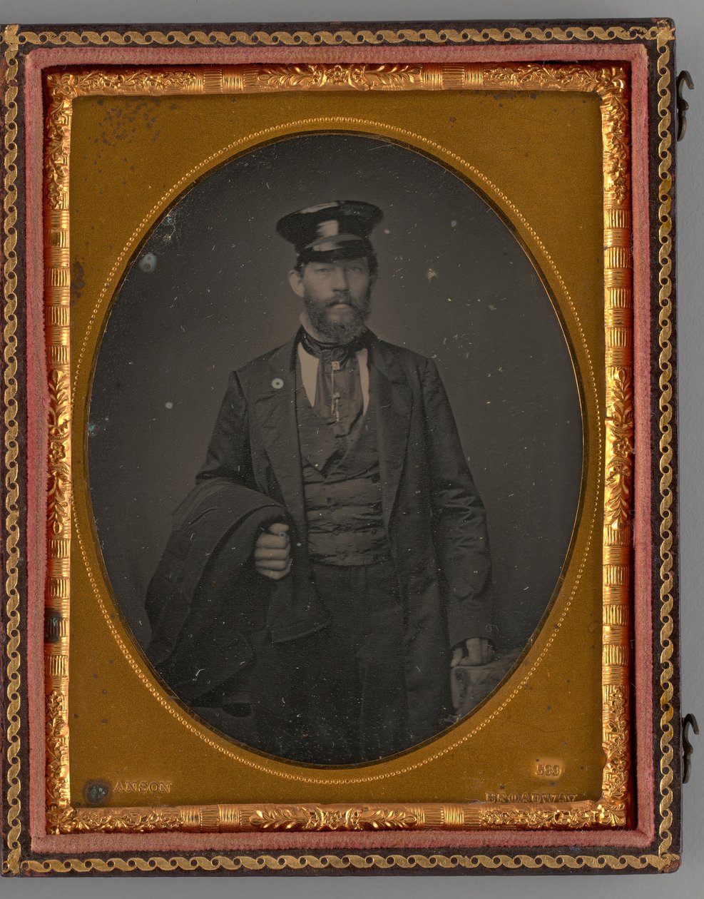 Untitled Portrait of a Man, 1858. av Rufus Anson