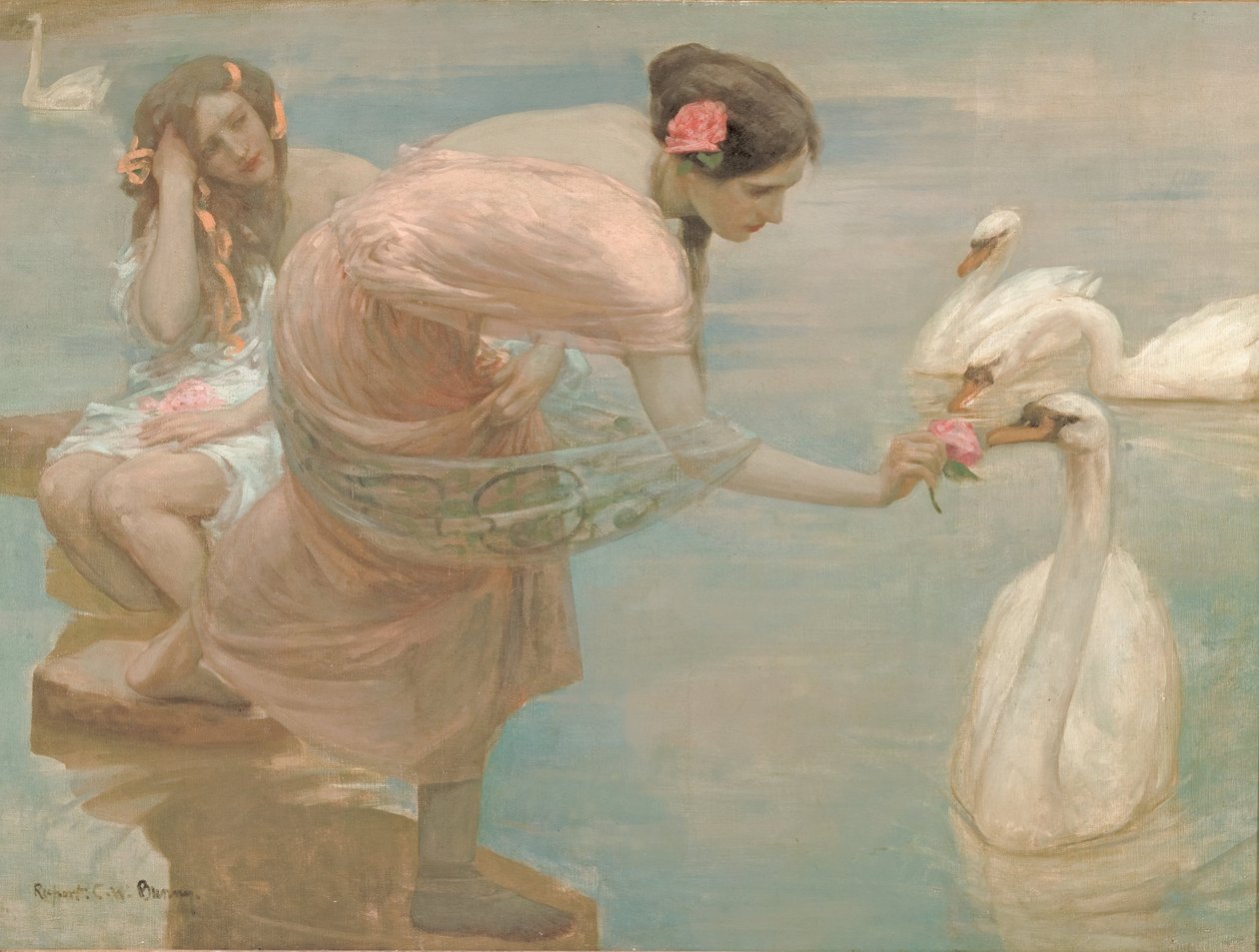 En sommarmorgon av Rupert Bunny