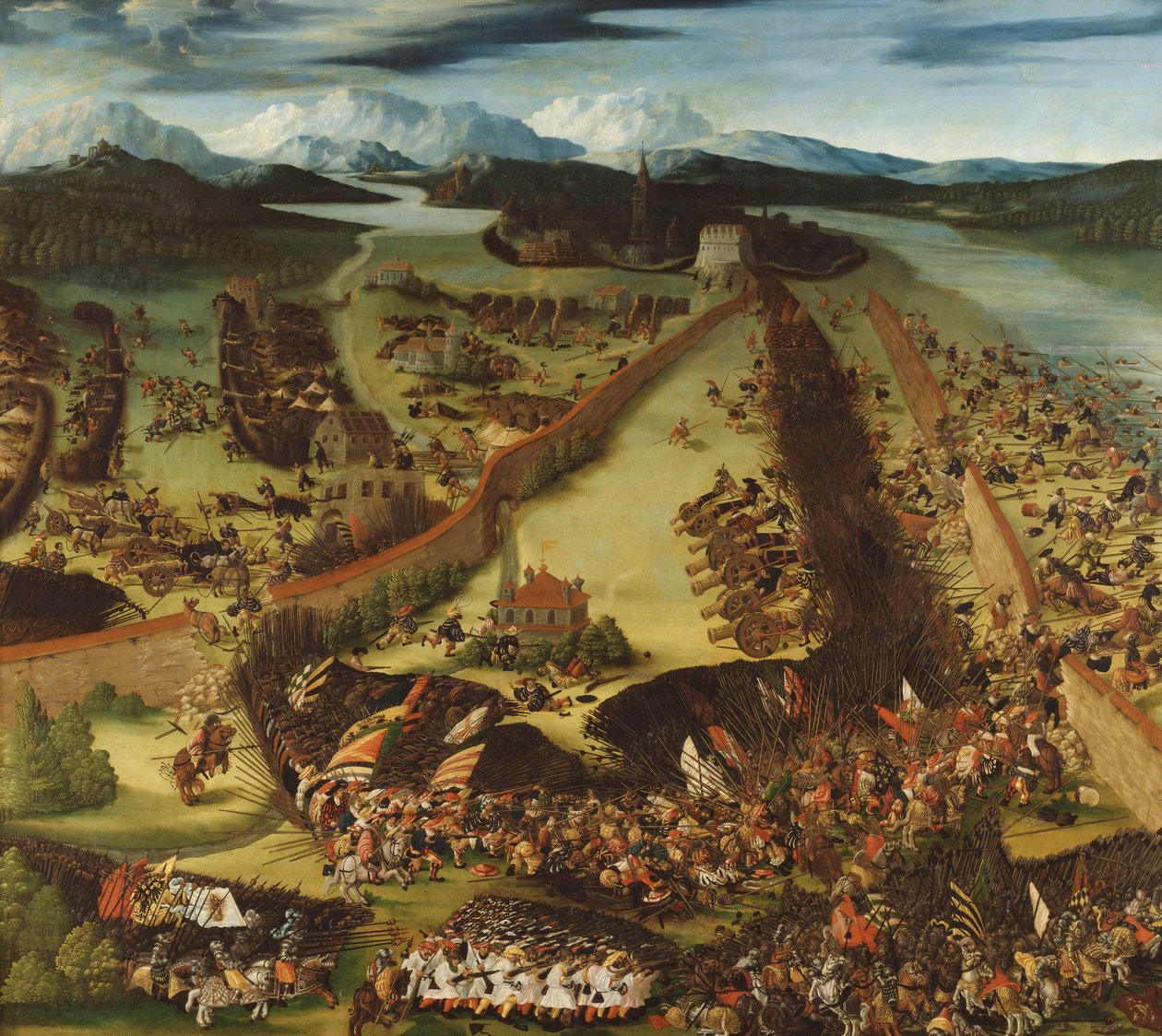 Slaget vid Pavia, 1529. av Rupert Heller