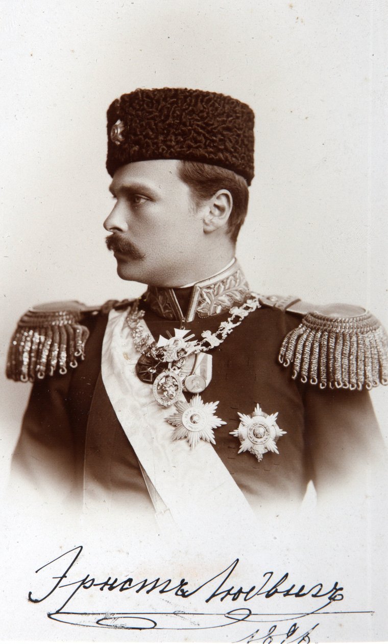 Ernest Louis I storhertig av Hessen och vid Rhen av Russian Photographer