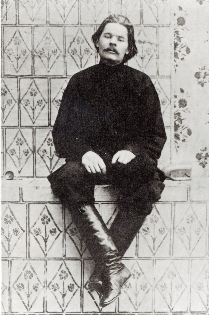 Maxim Gorkij av Russian Photographer