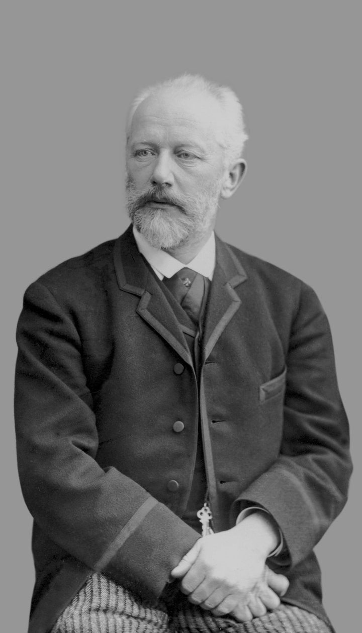 Pjotr Iljitj Tjajkovskij, ca 1890 av Russian Photographer