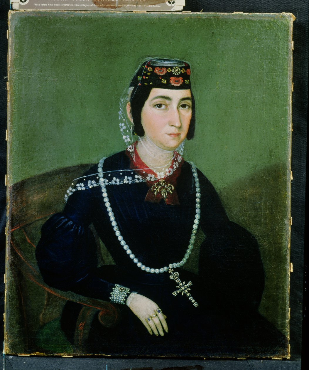 Porträtt av prinsessan Salome Chavchavadze av Russian School