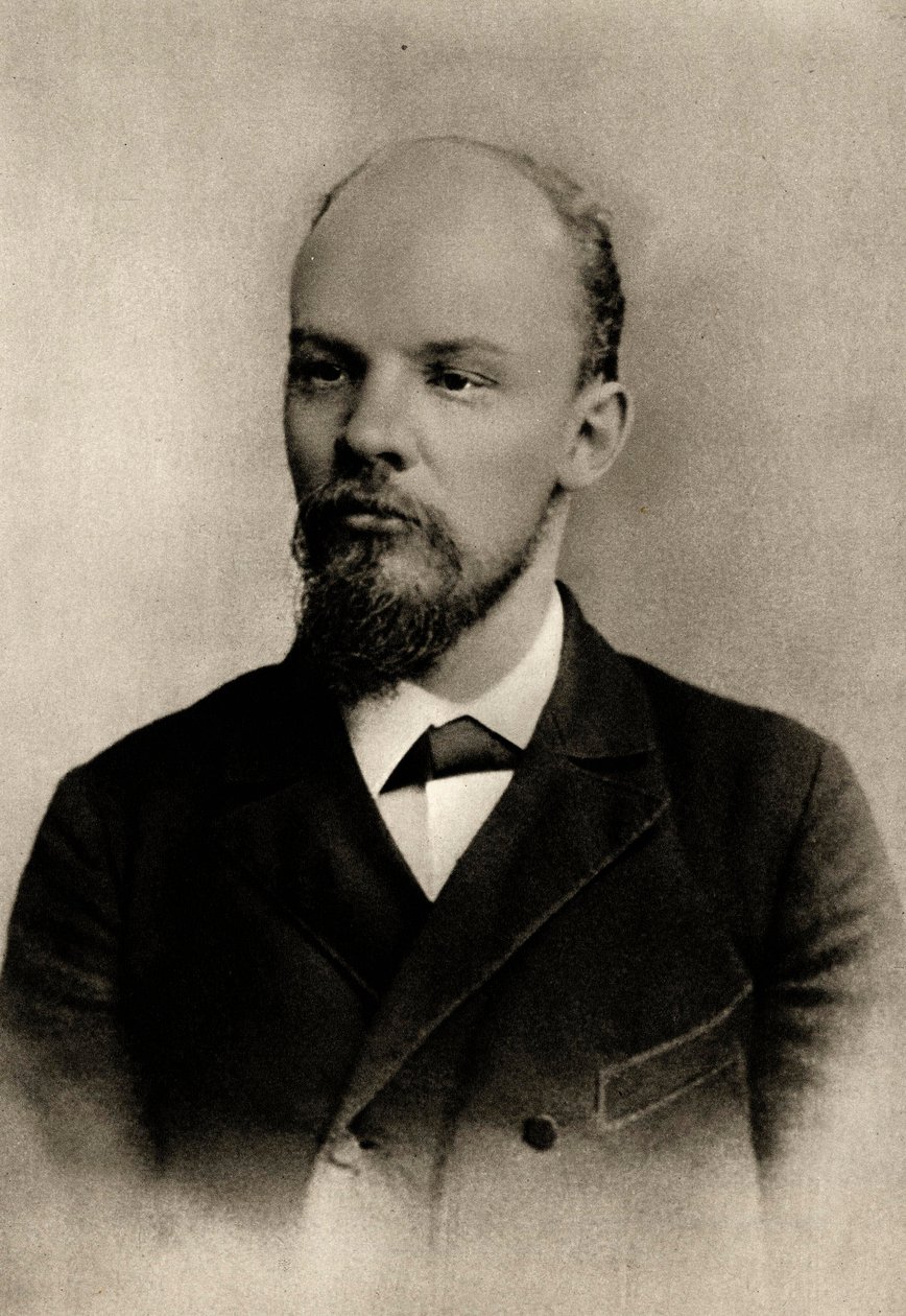 Lenin (Vladimir Iljitj Uljanov sa av Russian Photographer