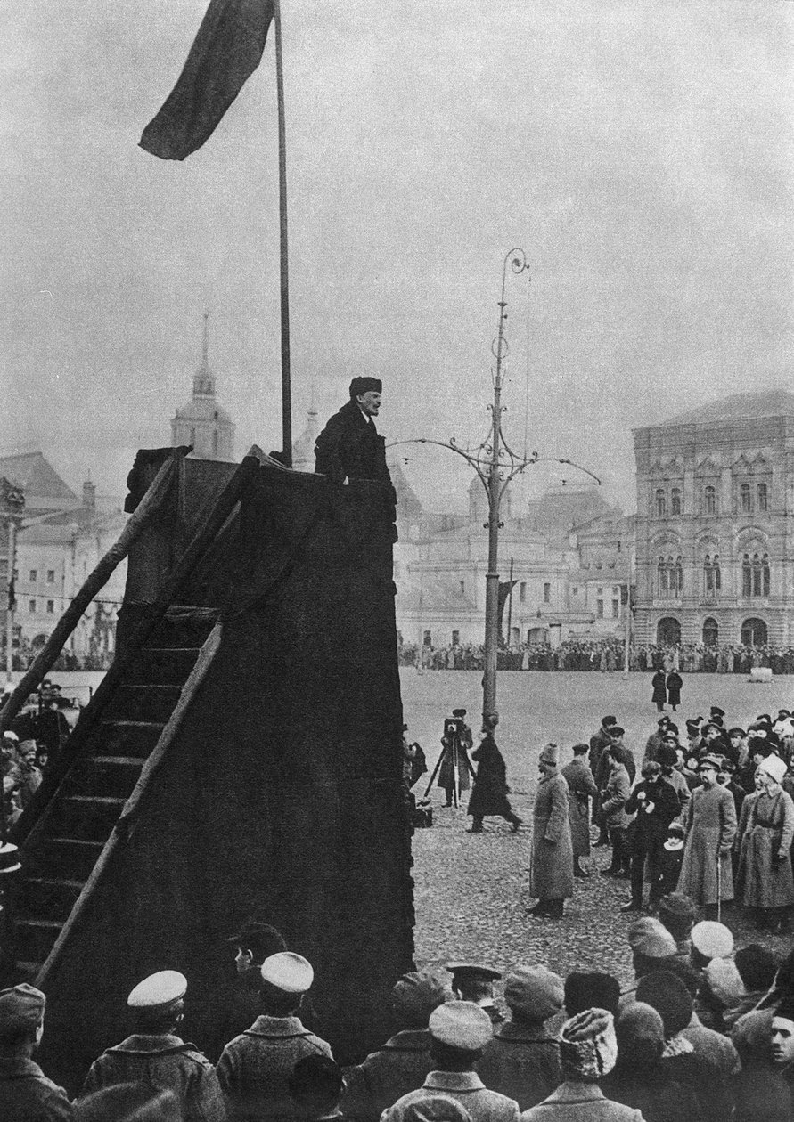 Lenin, Röda torget, Moskva av Russian Photographer