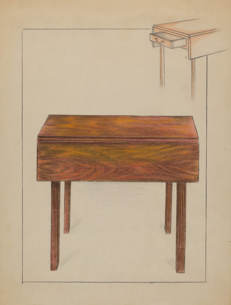 Drop Leaf bord av Ruth Bialostosky